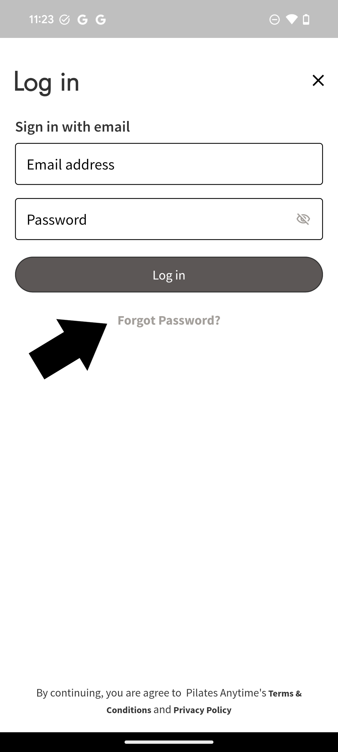 PA Android Forgot Password Select.png