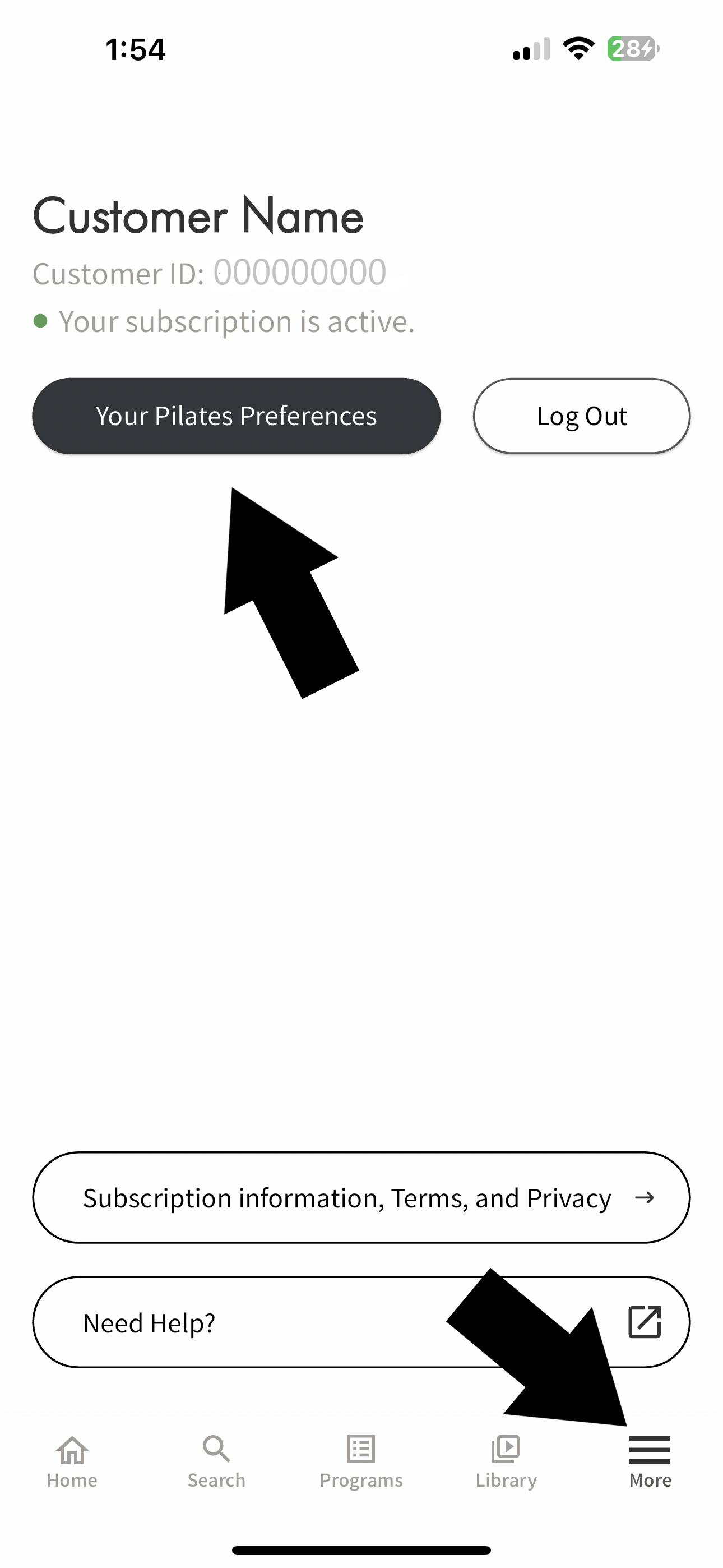 PA More Customer ID Preferences Select More.png